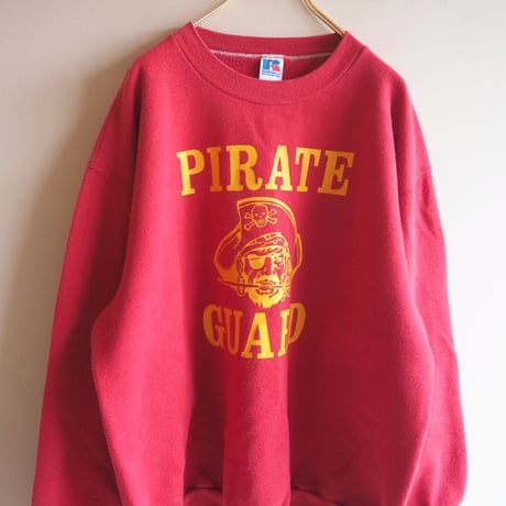80〜90s "Russel Athletic" print sweat