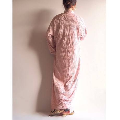 "LA SANA" floral textured house maxi dress