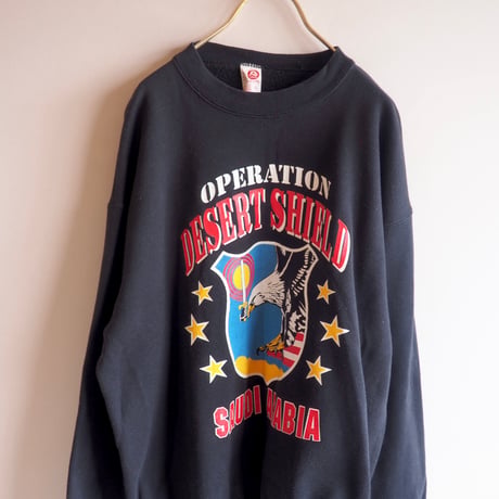70〜80s "ARTEX" print sweat