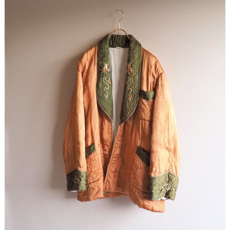 50〜60s chinese embroidered quilt jacket