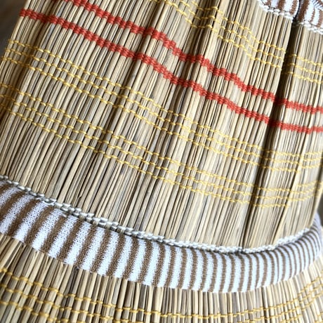60〜70s foldable straw hat