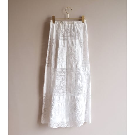 original remake lace maxi skirt