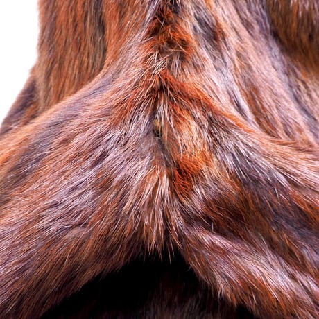 60s dark brown mink fur jacket