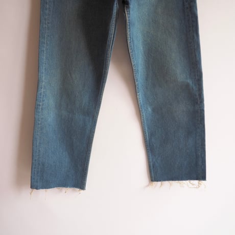 90s made in USA Levi's 501 cut off denim pants