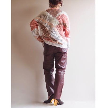 80〜90s switching design sweater