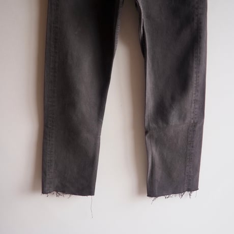 90s made in USA Levi's 501 cut off denim