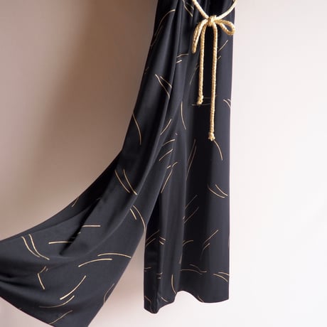 "bohly" abstract sleeveless rompers