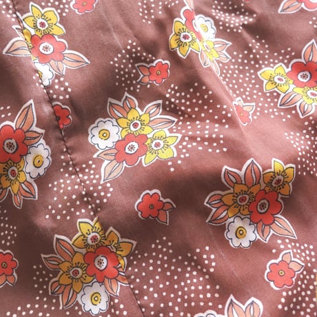 70s floral butterfly sleeve maxi dress