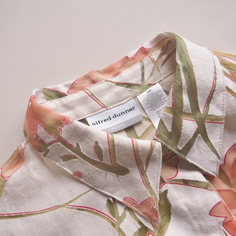 "ALFRED DUNNER" sheer floral blouse
