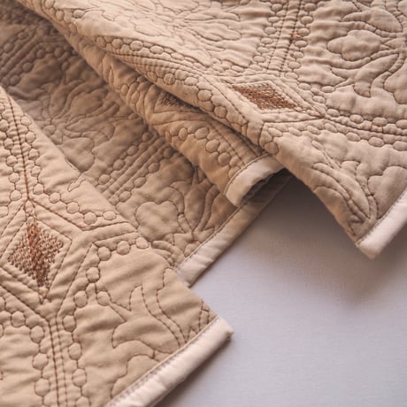 vintage quilted design jacket