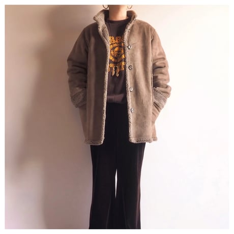 THE TOE⭐︎ Boa Coat ベージュ ボアコート Trafalgar Boa Coat – THE TOÉ