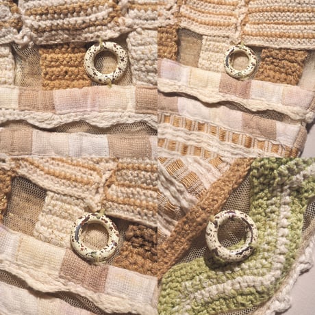 "Coldwater Creek" jute woven design jacket
