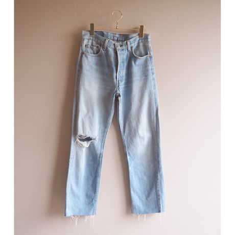 90s made in USA Levi's 501xx damage denim pants