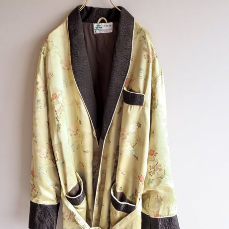 60s chinese embroidered robe