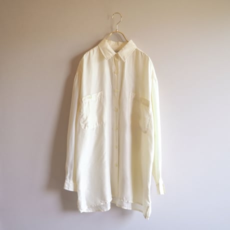 "studio G.A." oversized silk blouse