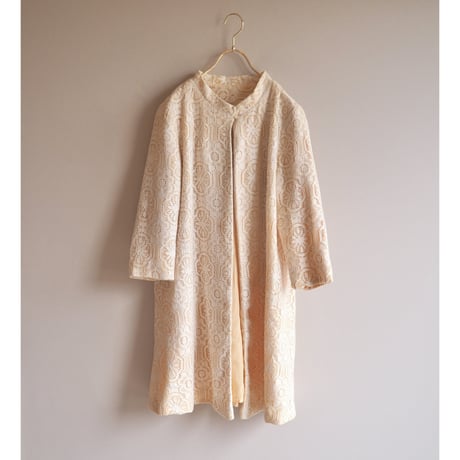 60〜70s lace house coat