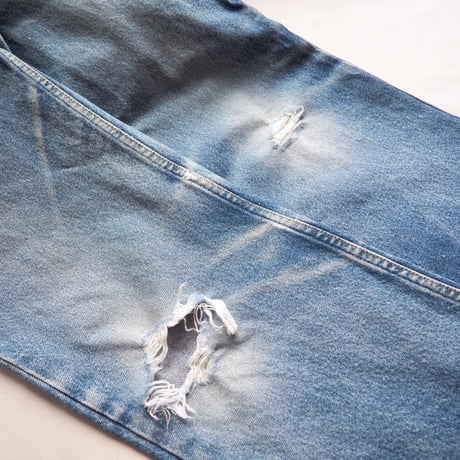 90s made in USA Levi's 501 damage denim pants