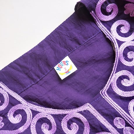 vintage embroidered kaftan dress