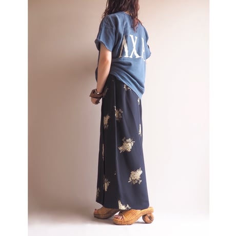 "Talbots" lilac print maxi skirt