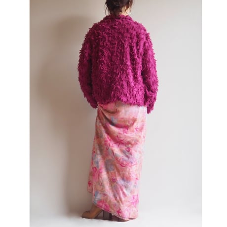 "Willow" fringe knit jacket