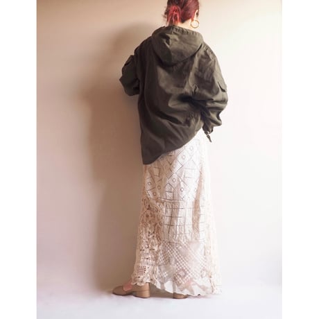 euro vintage military anorak parka