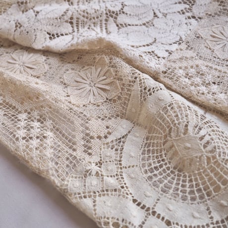 original remake patchwork lace pants (D)