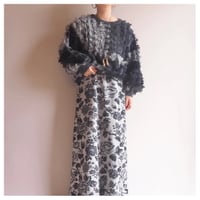 "Jon Lawrence" fuzzy design sweater