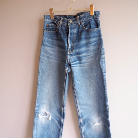 90s made in USA Levi's 501 damage denim pants