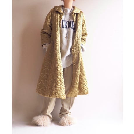 60s "Rhapsody by GLAZIER" quilted coat