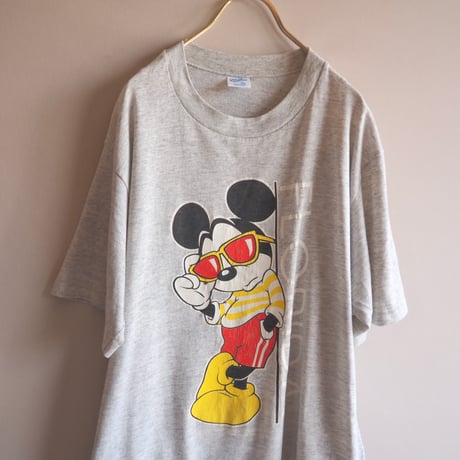 90s "Velva Sheen" mickey t-shirts (LGY)