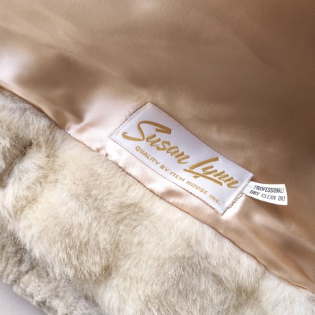 60s "Susan Lynn" faux emboss fur coat