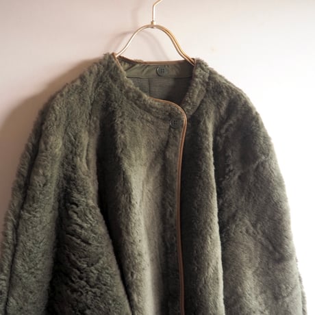80s French Army dead stock M-64 boa liner jacket
