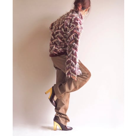 90s fuzzy design tops