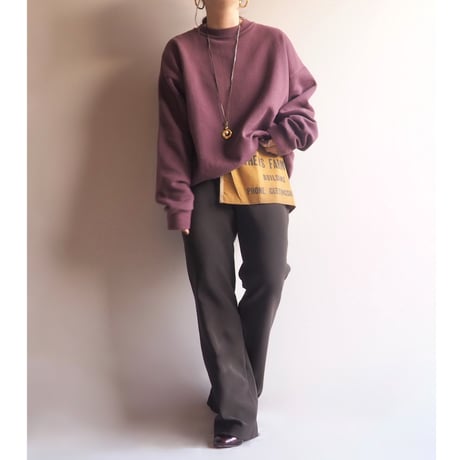 "CLASSIQUES ENTIER" rib easy pants