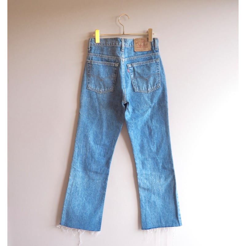 90s made in USA Levi's 517 damage denim | Nia
