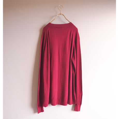 "Norm Thompson" silk oversized plain sweater