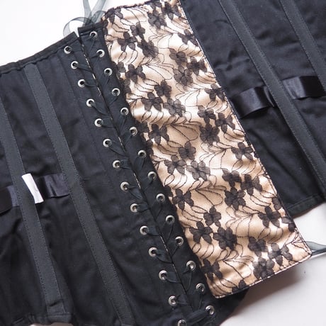 vintage lace corset