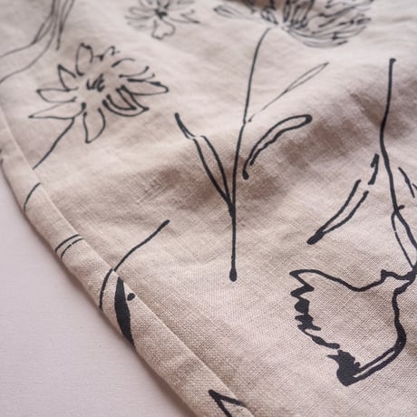 "JOHN PAUL RICHARD" floral linen sleeveless maxi dress
