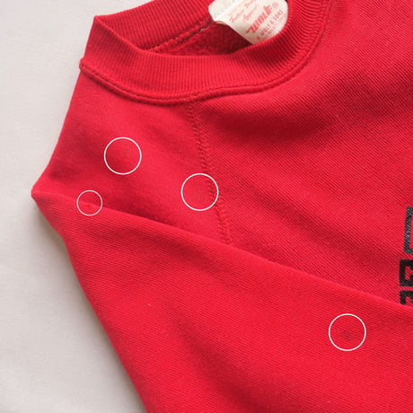 70〜80s "H.WOLF&SONS" college sweat