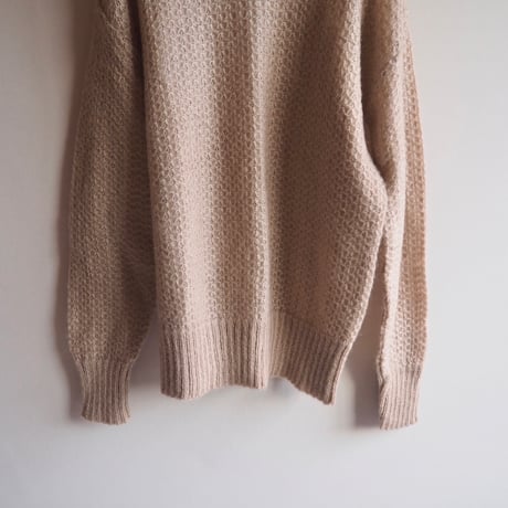 "Mac Rolly" deadstock mohair blend sweater