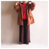 "Beautex" drawstring silk fringe jacket
