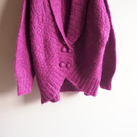 vintage mohair long cardigan