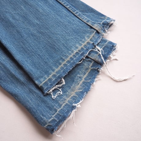 70s made in USA Levi's 646 cutoff denim