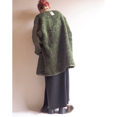 90s Dutch Army boa liner jacket
