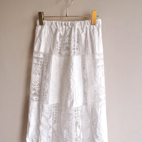 original remake lace maxi skirt