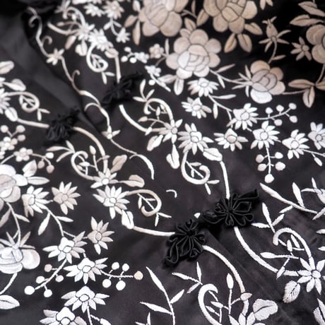 "Brownstone Studio" floral embroidered jacket