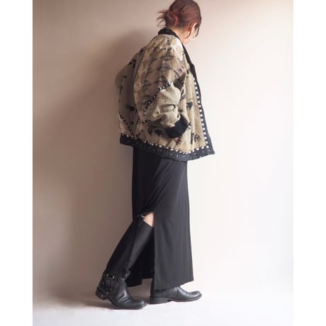 "Painted Pony" switching tapestry jacket
