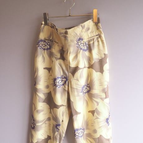 ”Jamie Sadock" floral silk pants