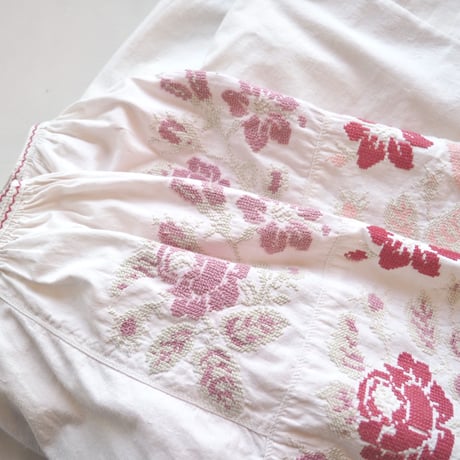 vintage ukrainian embroidered blouse