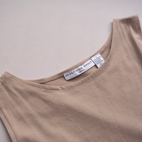 "JOSEPHINE CHAUS" plain sleeveless maxi dress